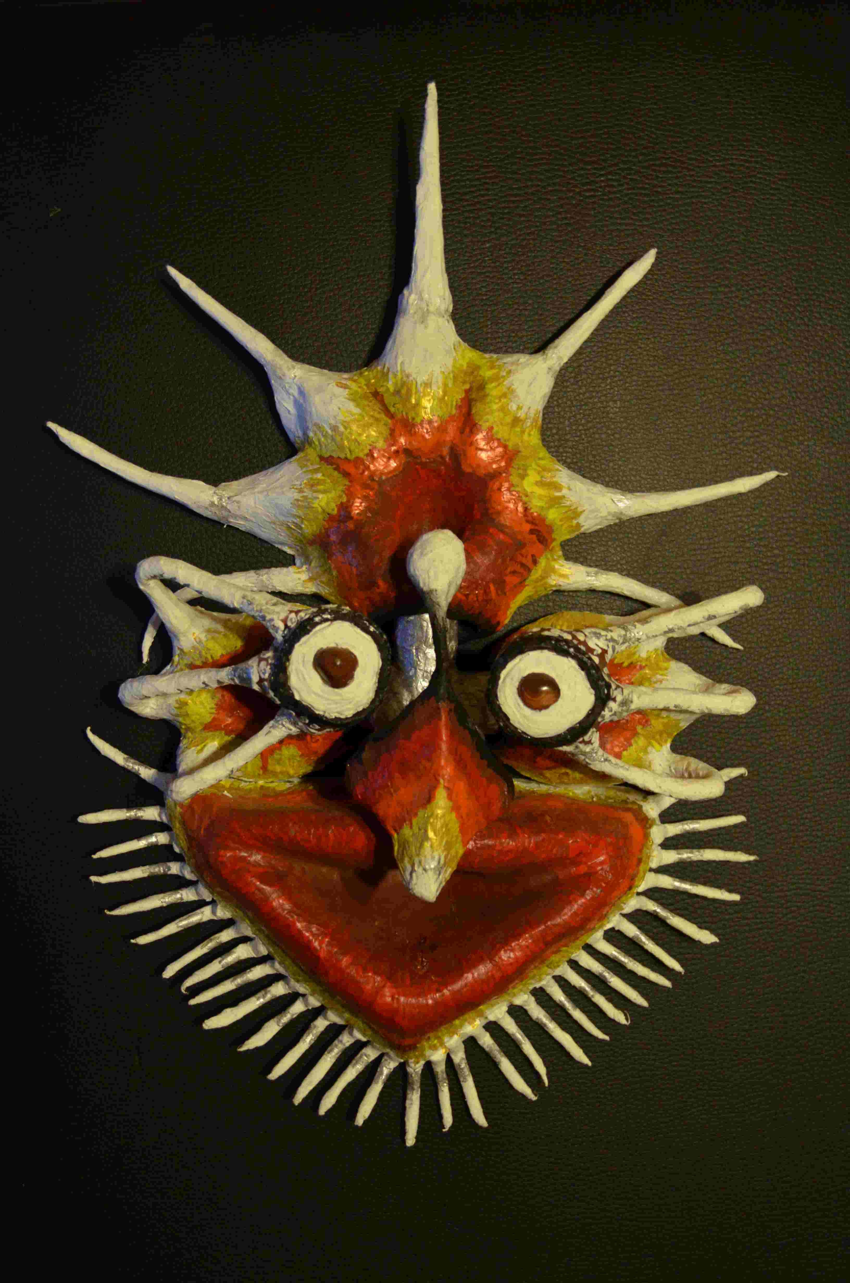 Огненный демон - маска Александра Катеруши (www.fisionomicus.com)